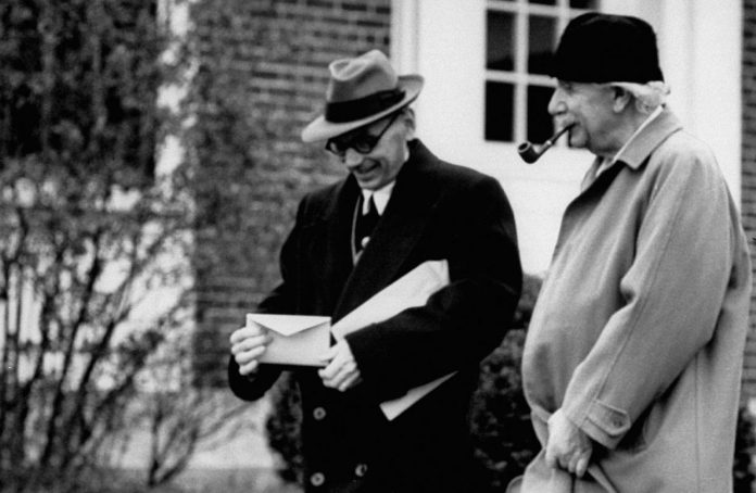 Albert Einstein e Kurt Godel