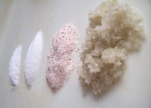 Variedades de sal - do sal comum aos caros "sais especiais", como o sal rosa