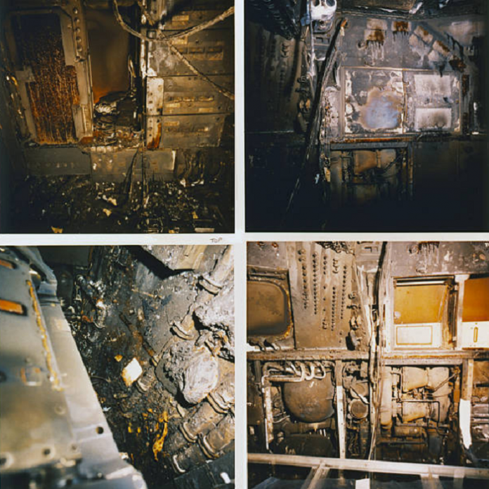 apollo 1 destroços