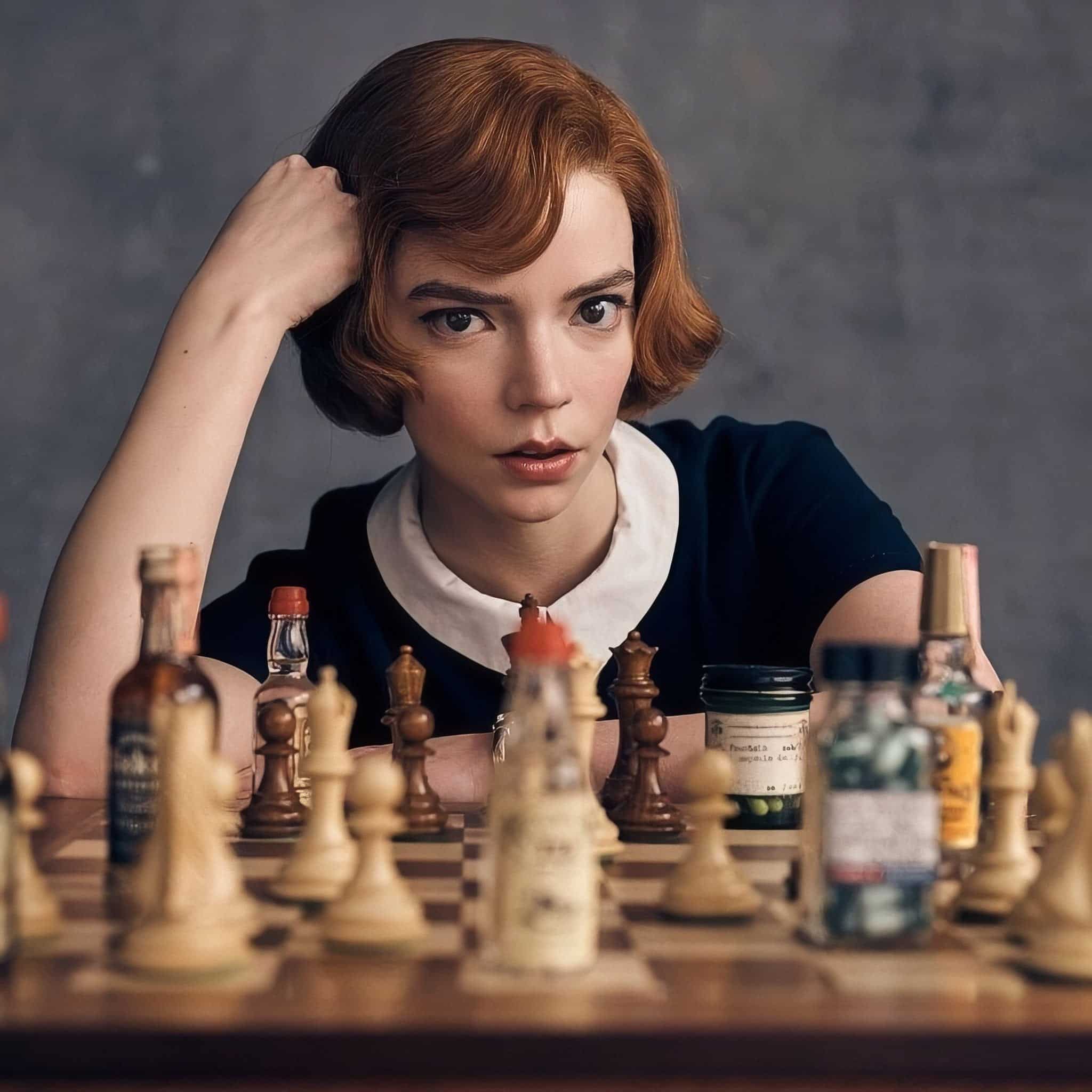 Elizabeth Harmon EXISTIU e seu nome era BOBBY FISCHER