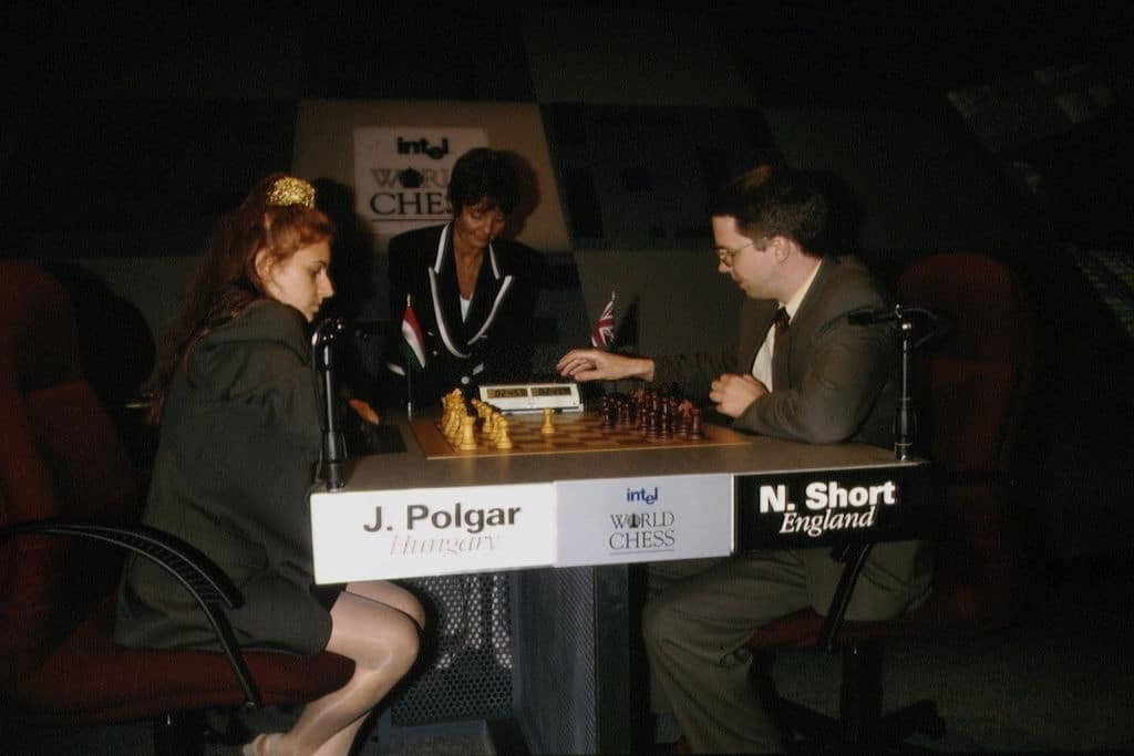 JUDIT POLGAR DESTROI DEFESA FRANCESA #Shorts #Xadrez #Chess