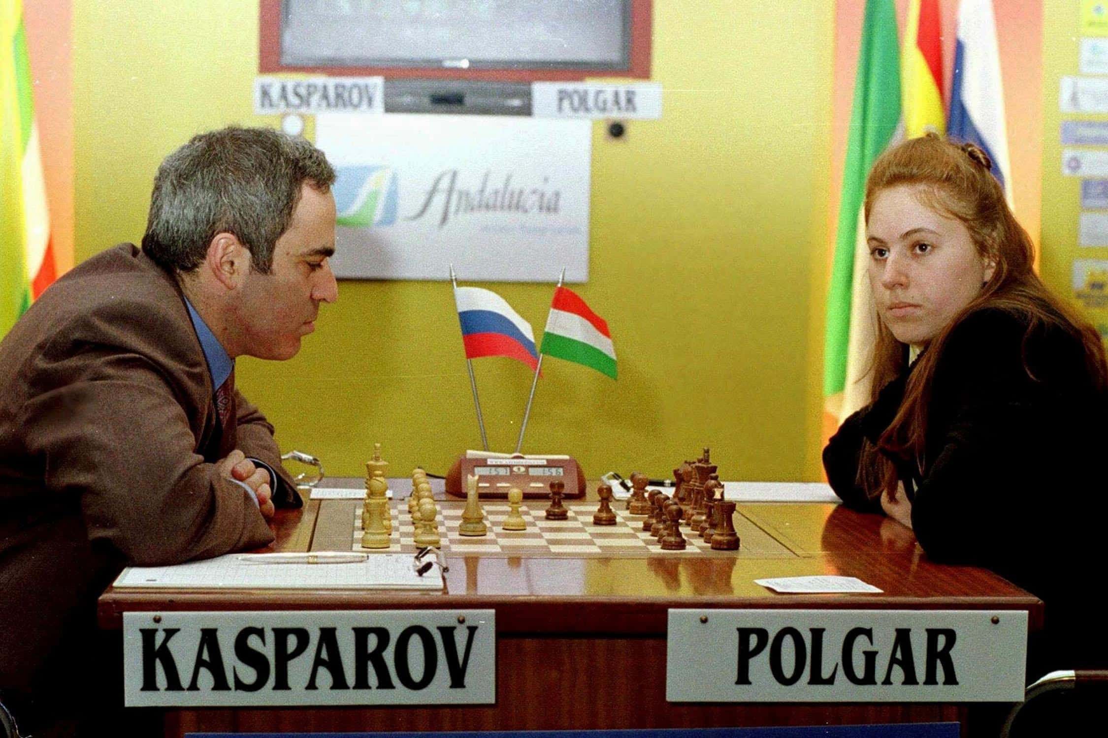 Kasparov em ação! 