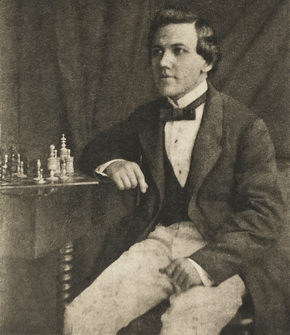 O orgulho e a tristeza do xadrez: a vida de Paul Morphy e suas semelhanças  com Beth Harmon