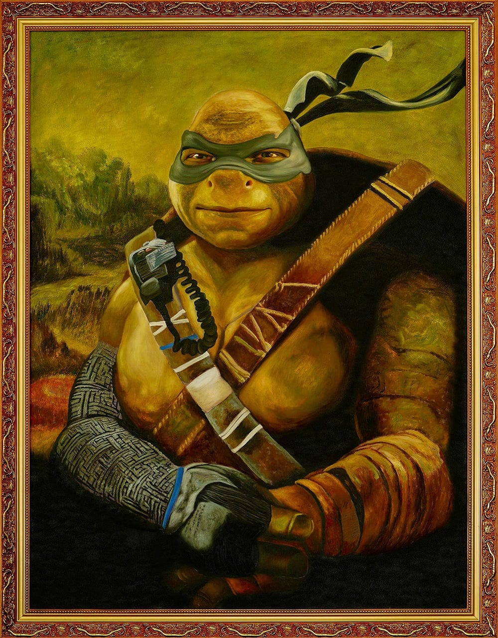 Tartarugas Ninja Leonardo / Michelangelo / Donatello