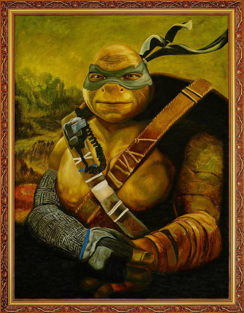 Leonardo Raphael Michelangelo Donatello Splinter  Tartarugas ninjas,  Aniversário de tartaruga ninja, Tartarugas