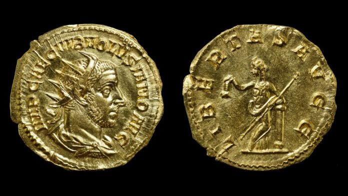moeda-ouro-imperador-romano