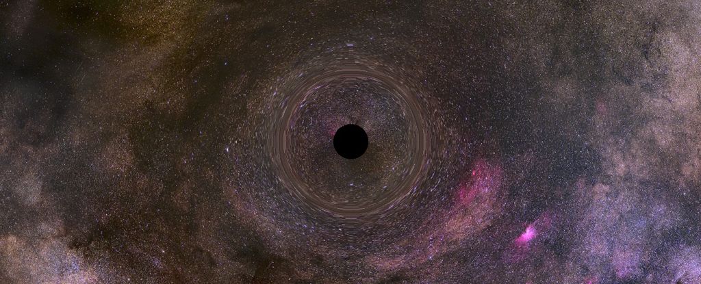 Los agujeros negros que se mueven rápidamente pueden alcanzar alrededor del 10% de la velocidad de la luz, dicen los científicos.