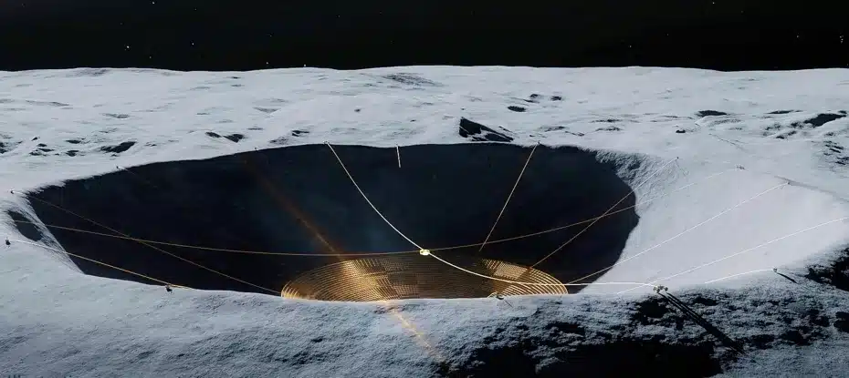 Cientistas revelam plano para um telescópio gigante na Lua