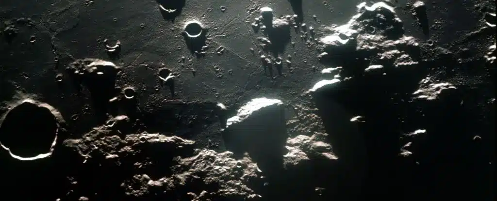As crateras da Lua podem conter menos gelo do que esperávamos