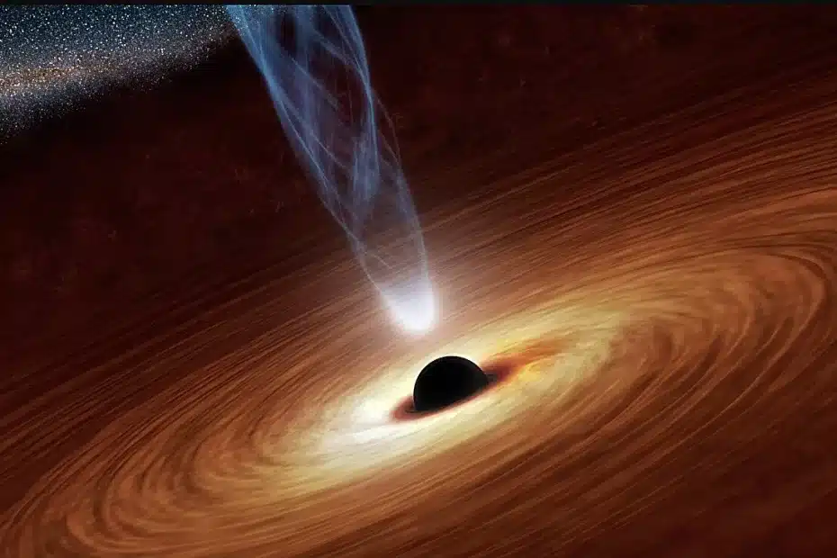Estudo teórico mostra que os buracos negros de Kerr poderiam amplificar a nova física