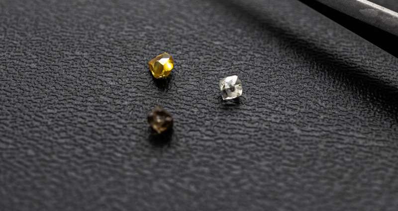 Diamantes antigos iluminam a evolução da Terra