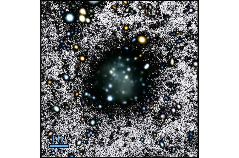 Astrônomos descobrem nova galáxia quase escura