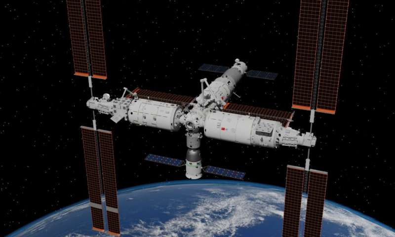 China planeja dobrar o tamanho de sua estação espacial