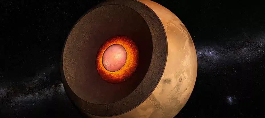 Terremotos em Marte revelam que estávamos errados sobre seu núcleo