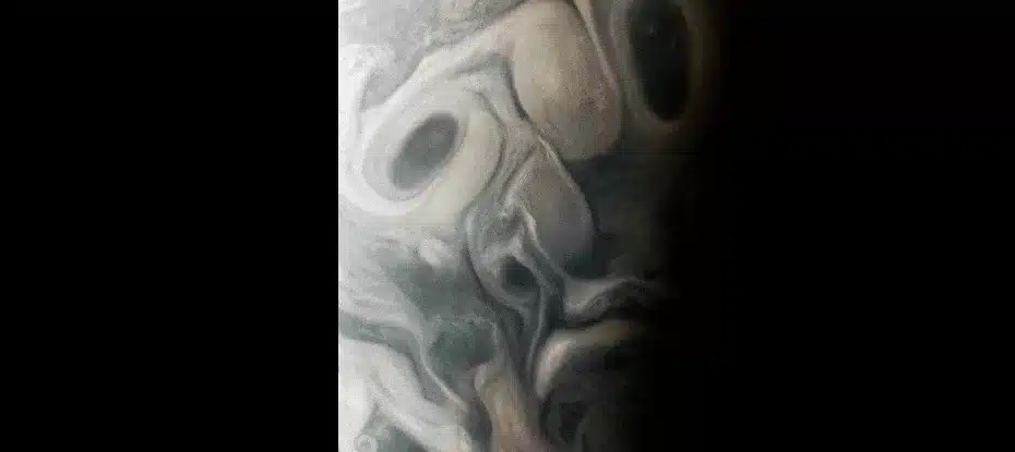 pareidolia rosto em Júpiter