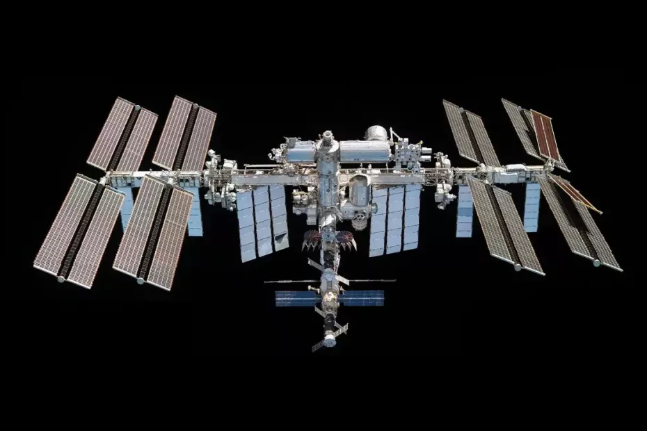 ISS no espaço