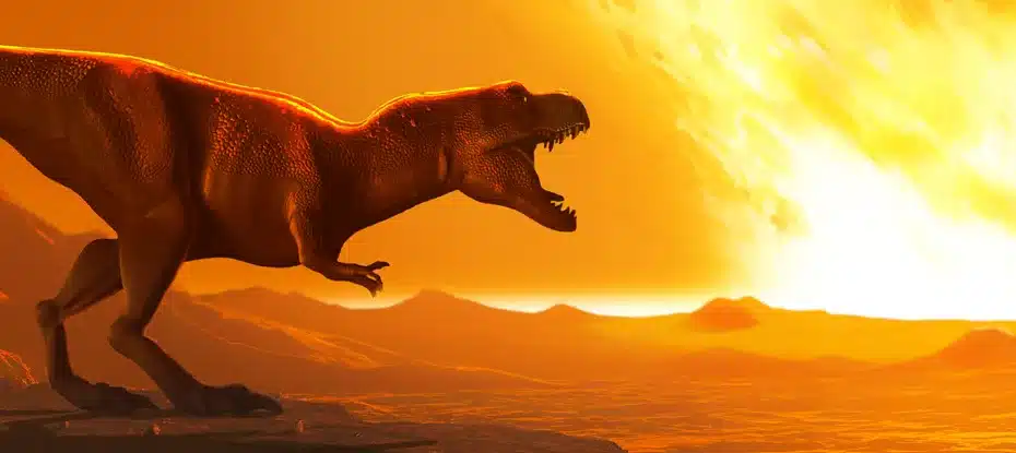 Mesmo sem um meteorito, o cenário estava próximo da extinção dos dinossauros