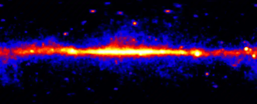 Timelapse incrível revela o céu brilhando com raios gama