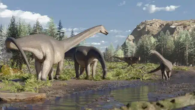 O gigantesco ‘lagarto estrela’ foi um dos últimos e maiores dinossauros do tipo