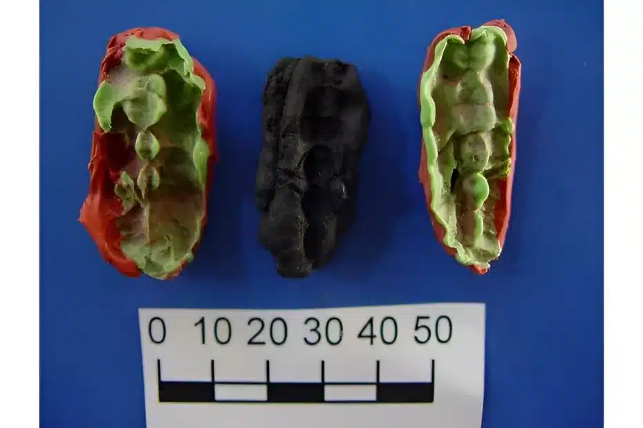 análise do DNA goma de mascar da idade da pedra