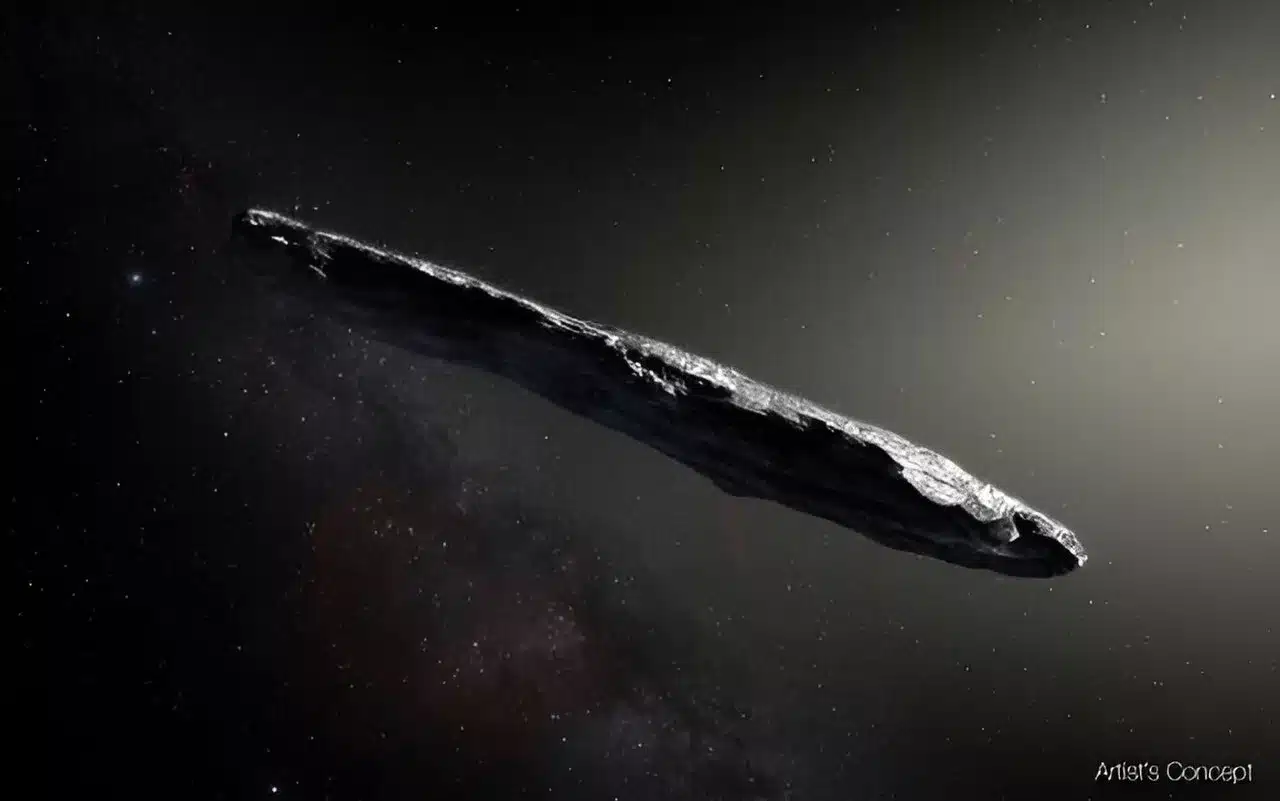 implicações do Oumuamua para a panspermia