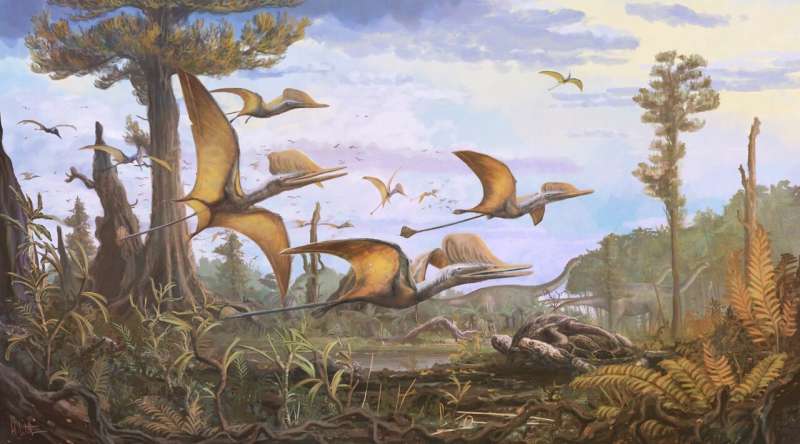 Nova espécie de pterossauro jurássico descoberta em Ilha da Escócia