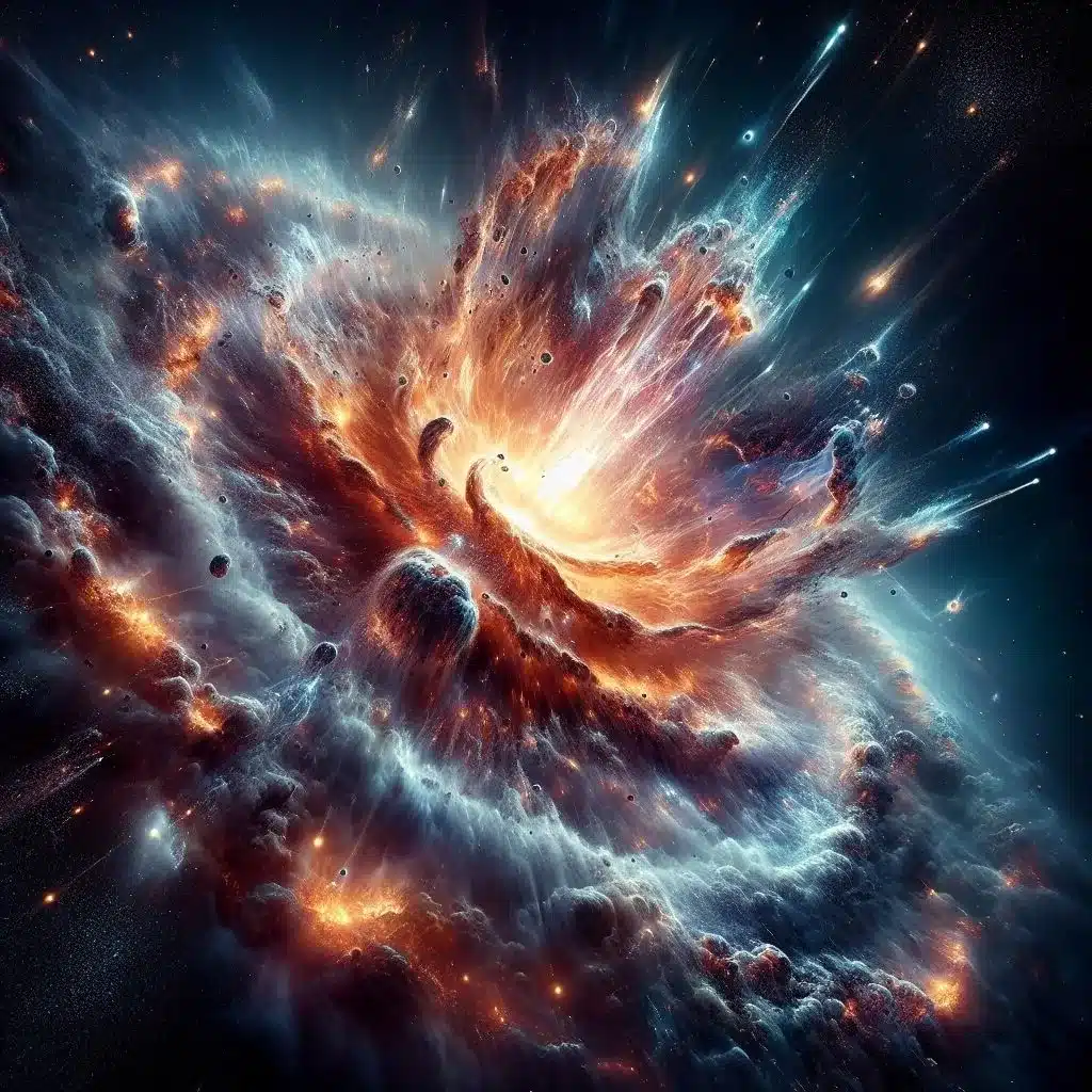 explosão de supernova