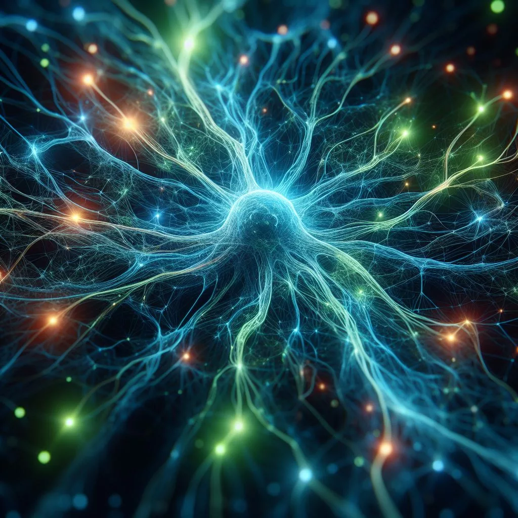 neurônios no cérebro